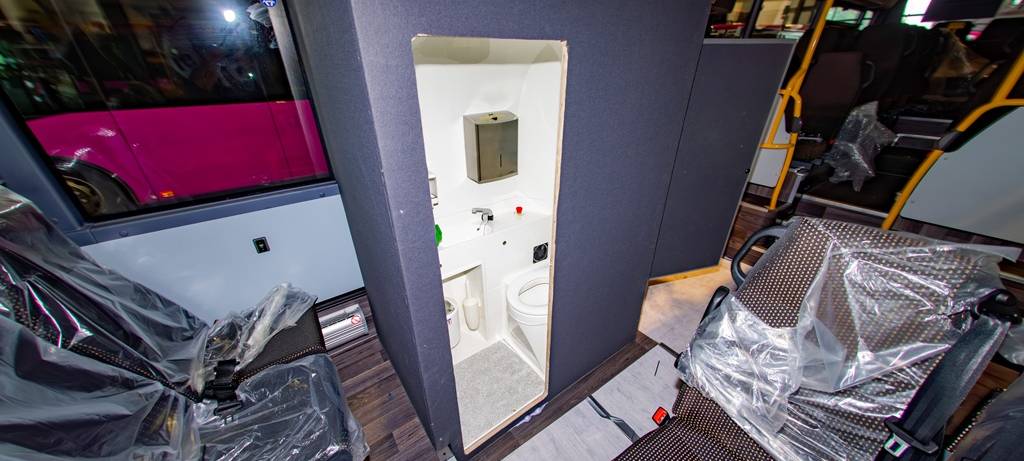 Fiege in Greven rüstet Busse für Schienenersatzverkehr um